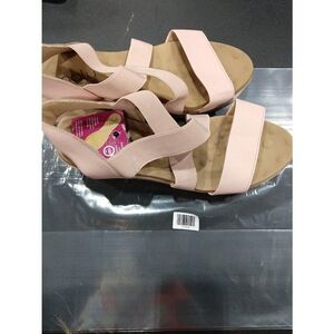 Malu Womens super comfortable bubble system sandals Pink 9